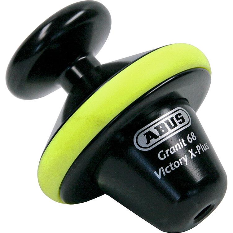 ABUS Bremsscheibenschloss Granit Victory X-Plus 68 voll gelb - Motorradzubehör - Diebstahlschutz