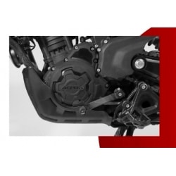 Acerbis Motordeckelschutzset X-Power Paar schwarz für Royal Enfield - Motorradteile & Ersatzteile - Anbauteile