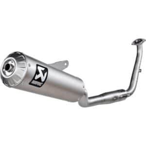 Akrapovic Auspuff Komplettanlage 1-1 Titan für Yamaha XSR 125 - Motorradteile & Ersatzteile - Auspuff