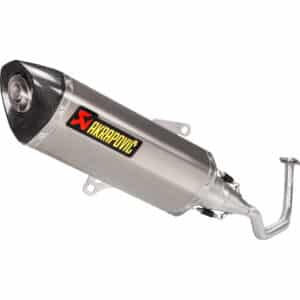 Akrapovic Auspuff Komplettanlage 1-1 oK Edelstahl für Forza 125 JF69 - Motorradteile & Ersatzteile - Auspuff