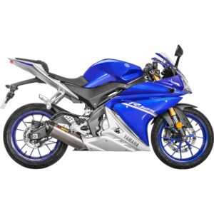 Akrapovic Auspuff Komplettanlage 1-1 oK Titan für MT-/YZF R125 RE11/29 - Motorradteile & Ersatzteile - Auspuff