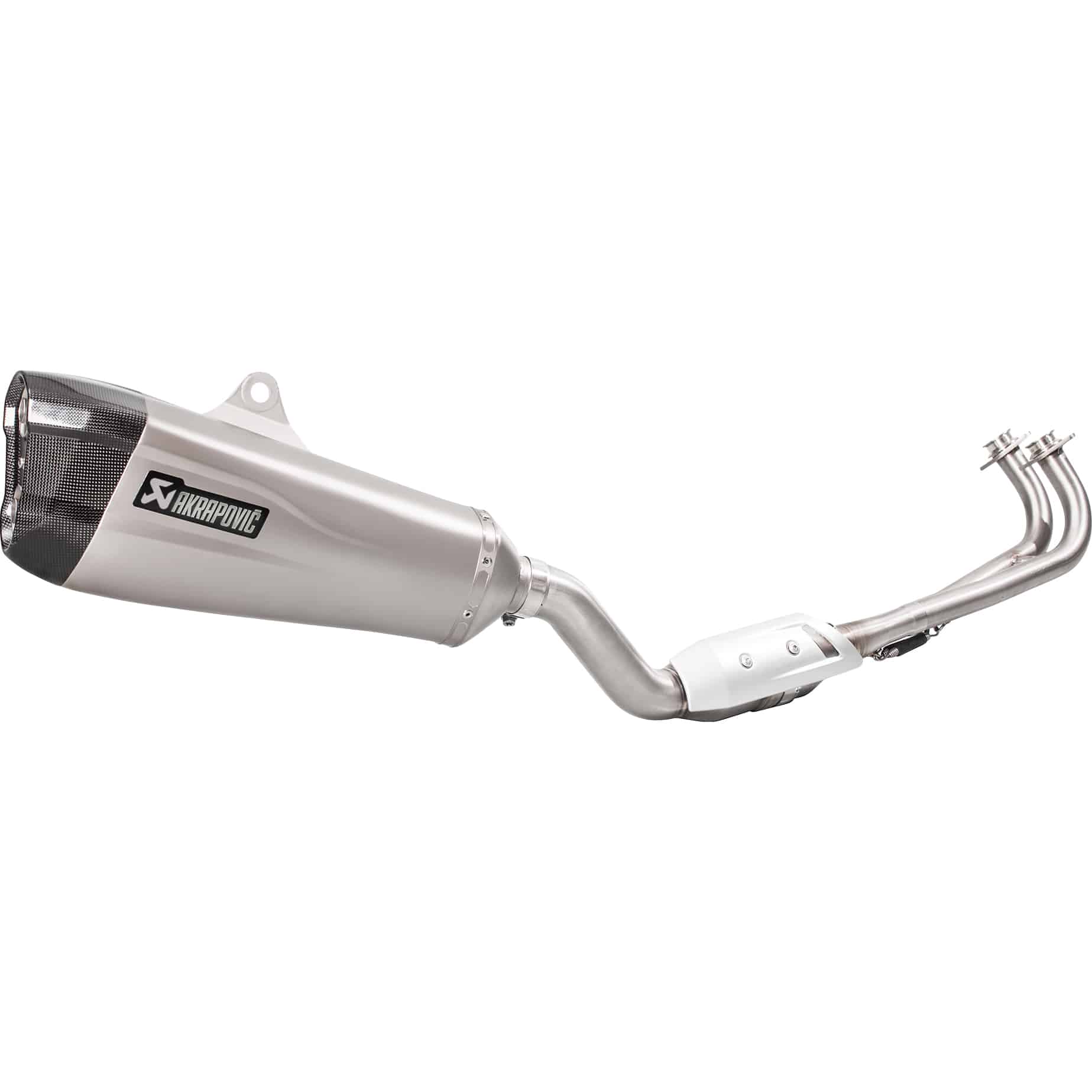 Akrapovic Auspuff Komplettanlage 2-1 oK Titan für T-max 2017-2019 - Motorradteile & Ersatzteile - Auspuff