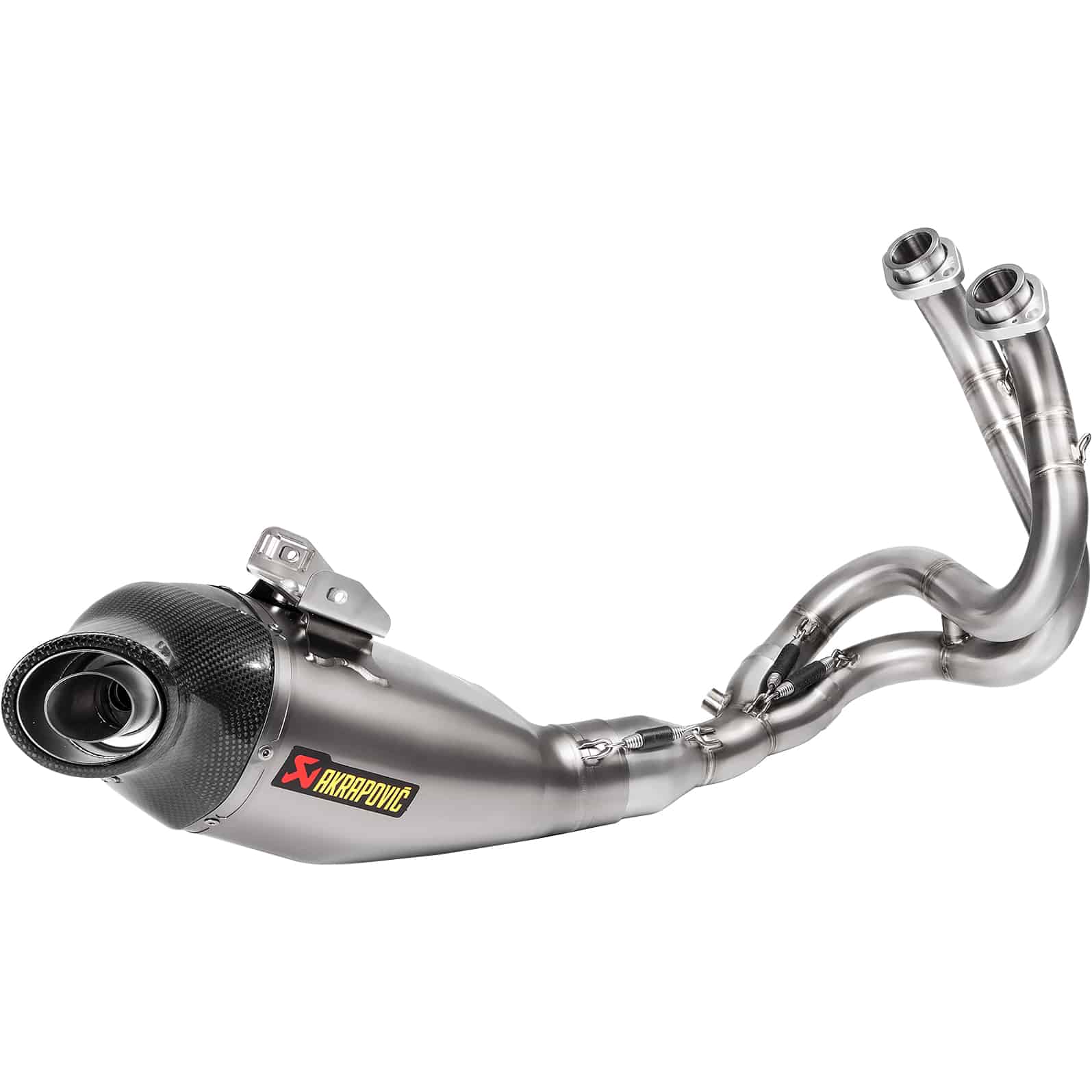 Akrapovic Auspuff Komplettanlage 2-1 oK Titan für Versys 650 2017-2020 - Motorradteile & Ersatzteile - Auspuff
