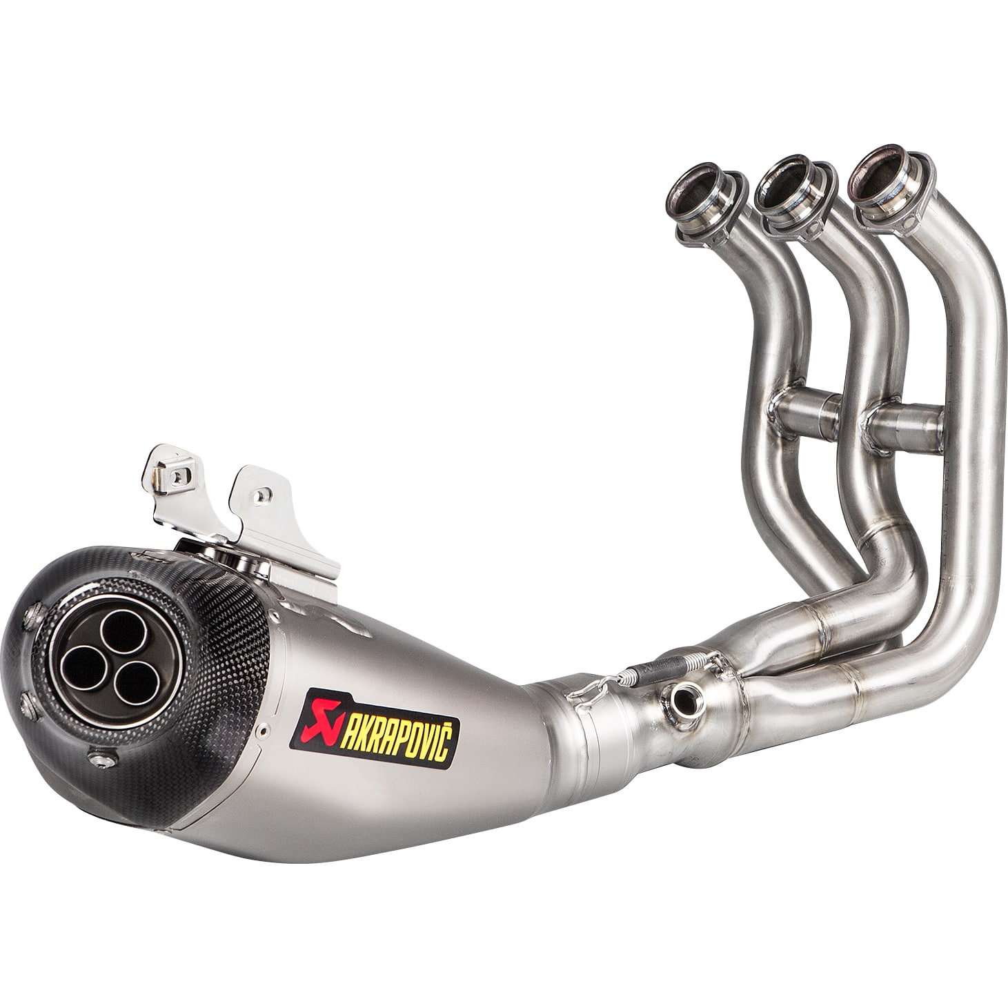 Akrapovic Auspuff Komplettanlage 3-1 oK Titan für Yamaha MXT 850 Niken - Motorradteile & Ersatzteile - Auspuff
