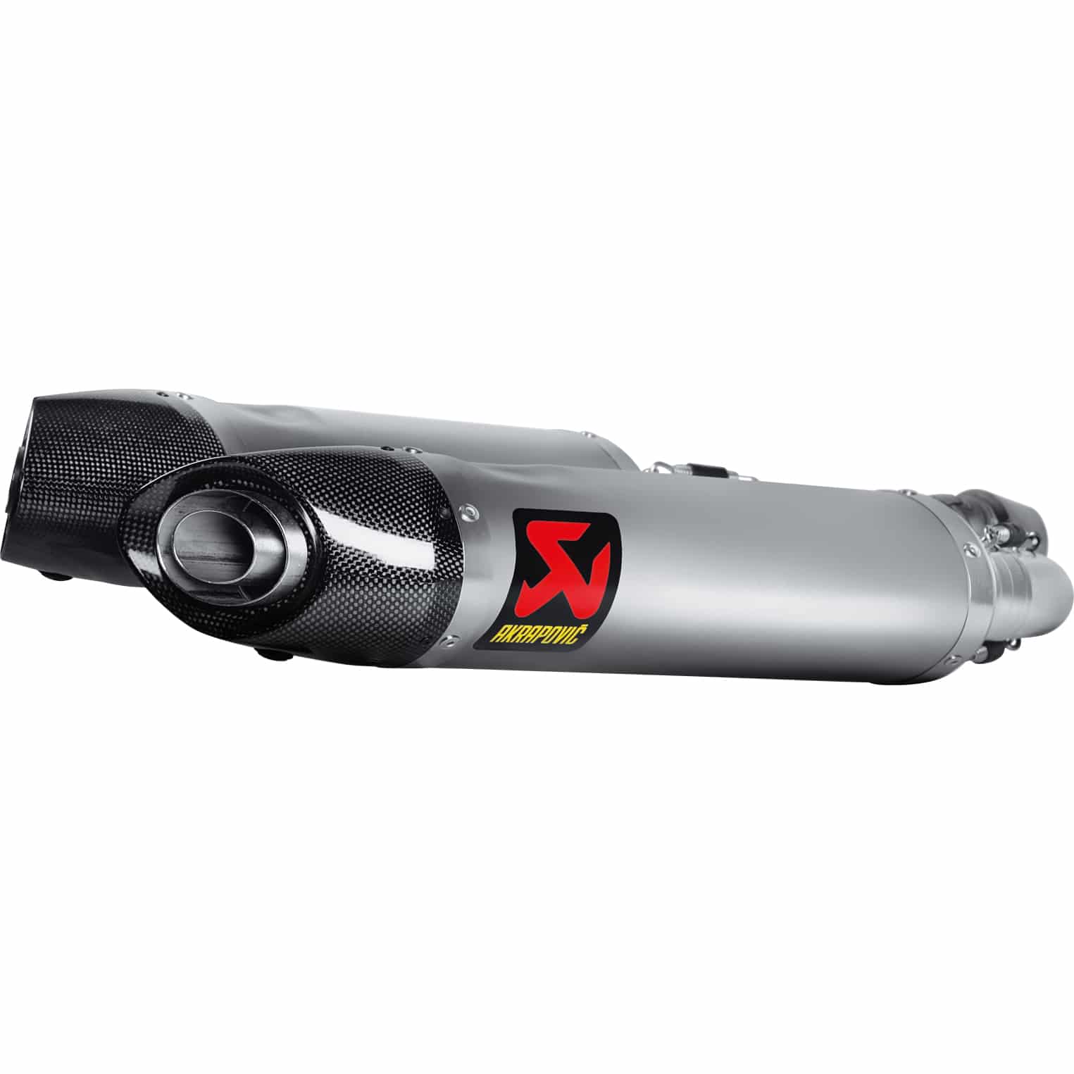 Akrapovic Auspuff Slip-On Paar Titan für Aprilia SL 750 Shiver /GT 201 - Motorradteile & Ersatzteile - Auspuff