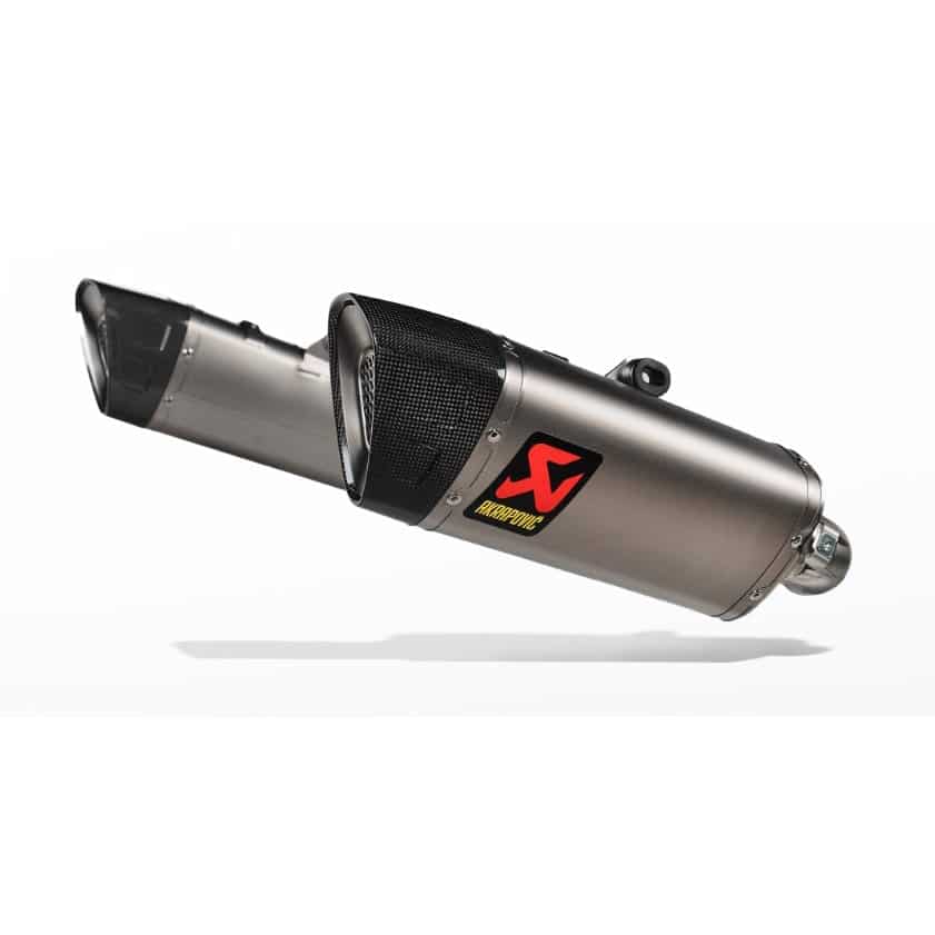 Akrapovic Auspuff Slip-On Paar Titan für Ducati Hypermotard 698 /RVE - Motorradteile & Ersatzteile - Auspuff