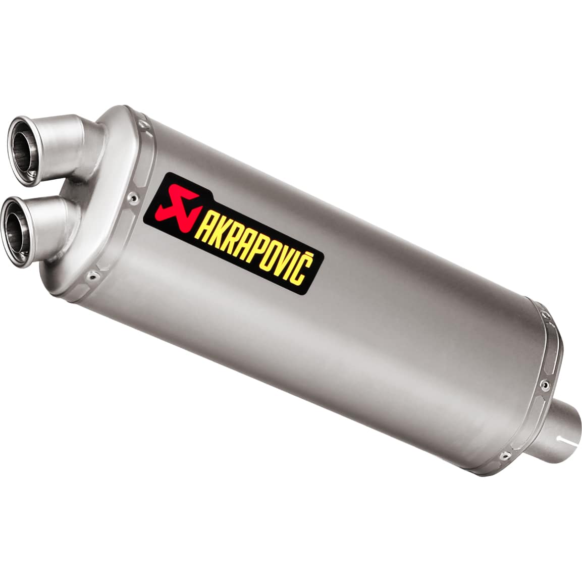 Akrapovic Auspuff Slip-On Titan für CRF 1000 Africa Twin/Adv 2018-2019 - Motorradteile & Ersatzteile - Auspuff