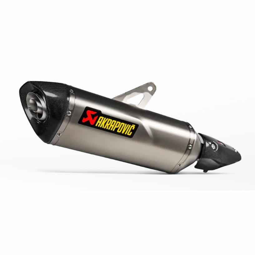 Akrapovic Auspuff Slip-On Titan für Kawasaki Z/Ninja 7 Hybrid 2024- - Motorradteile & Ersatzteile - Auspuff