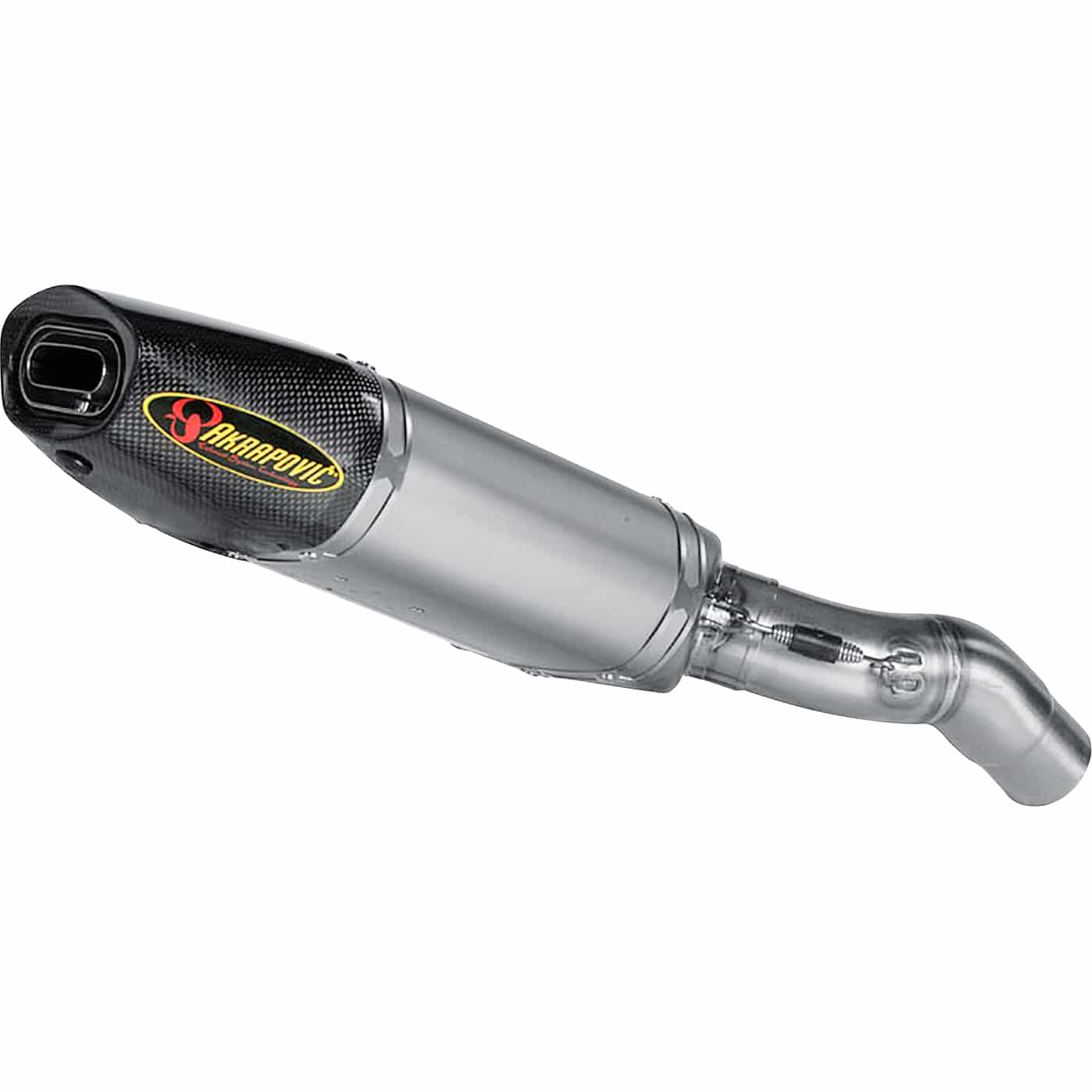 Akrapovic Auspuff Slip-On Titan für Kawasaki ZX-6 R 2007-2008 - Motorradteile & Ersatzteile - Auspuff