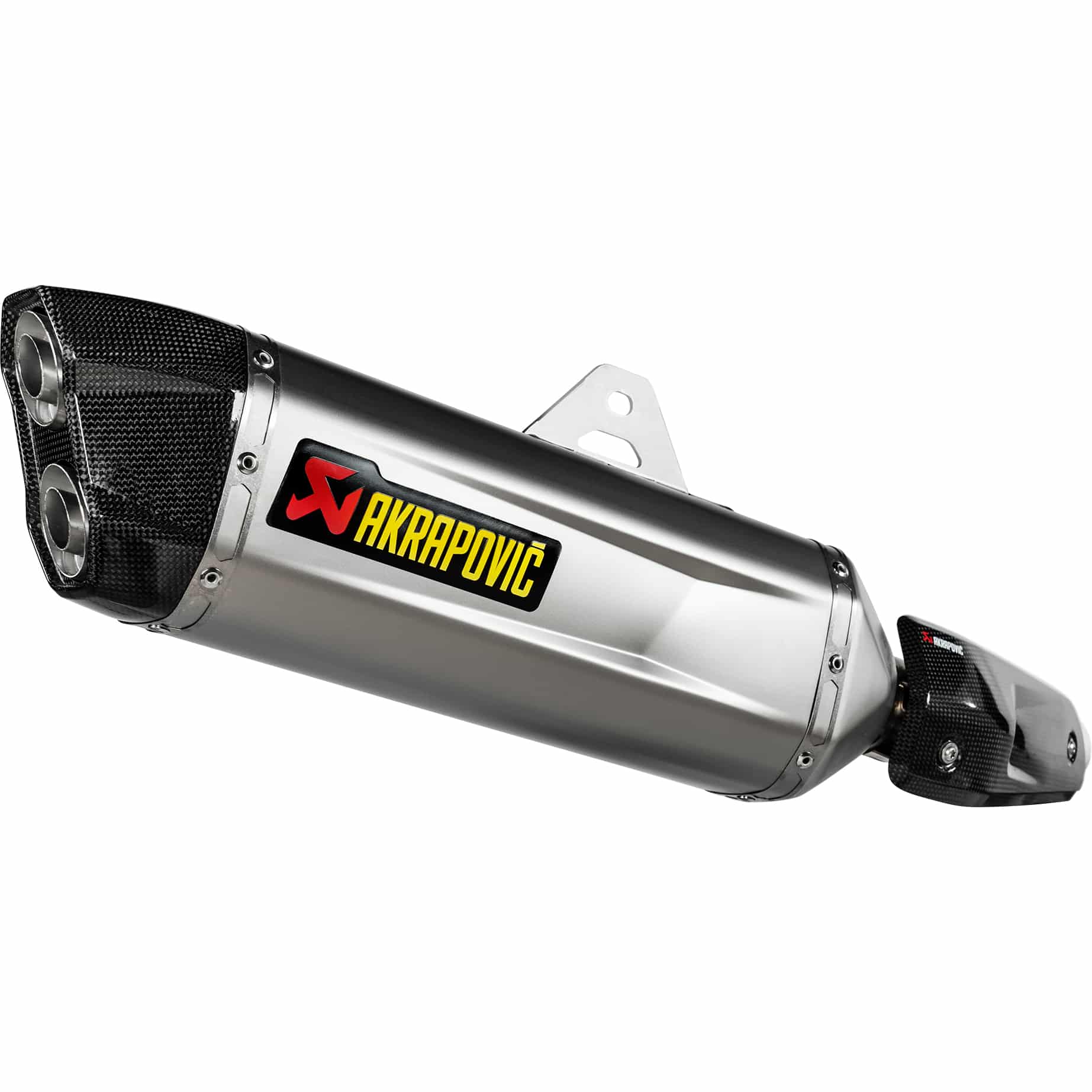 Akrapovic Auspuff Slip-On Titan für Yamaha Tenere 700 /Raid 2019- - Motorradteile & Ersatzteile - Auspuff