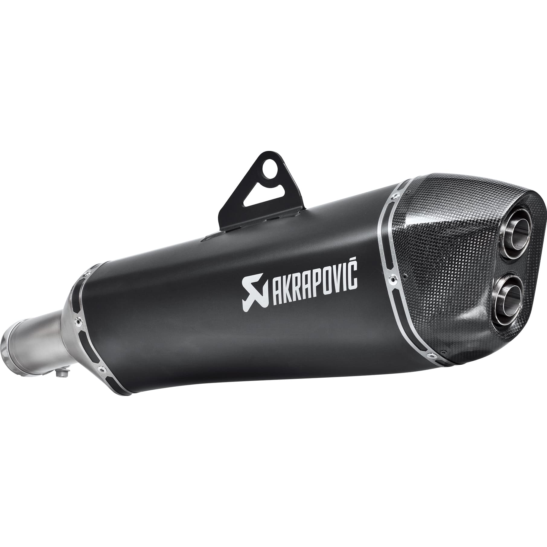 Akrapovic Auspuff Slip-On Titan schwarz für BMW F 650/700/800 GS /Adve - Motorradteile & Ersatzteile - Auspuff