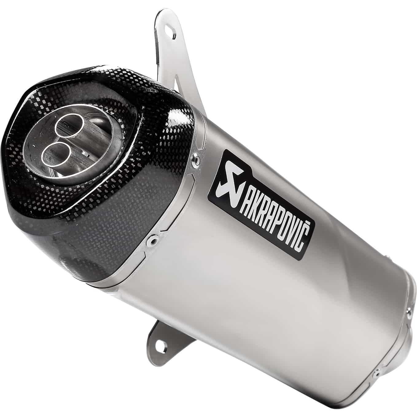 Akrapovic Auspuff Slip-On oK Edelstahl für Vespa GTS/GTV 125-300 - Motorradteile & Ersatzteile - Auspuff