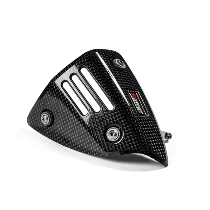 Akrapovic Hitzeschutz Carbon für Italjet Dragster 125/200/300 2021- - Motorradteile & Ersatzteile - Auspuff