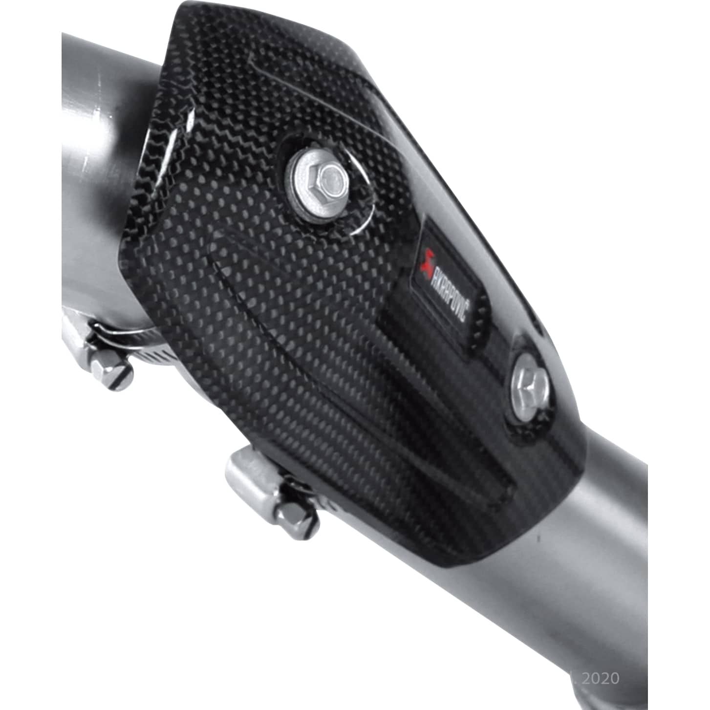 Akrapovic Hitzeschutz Carbon für Kawasaki KLZ 1000 Versys 2012-2018 - Motorradteile & Ersatzteile - Auspuff
