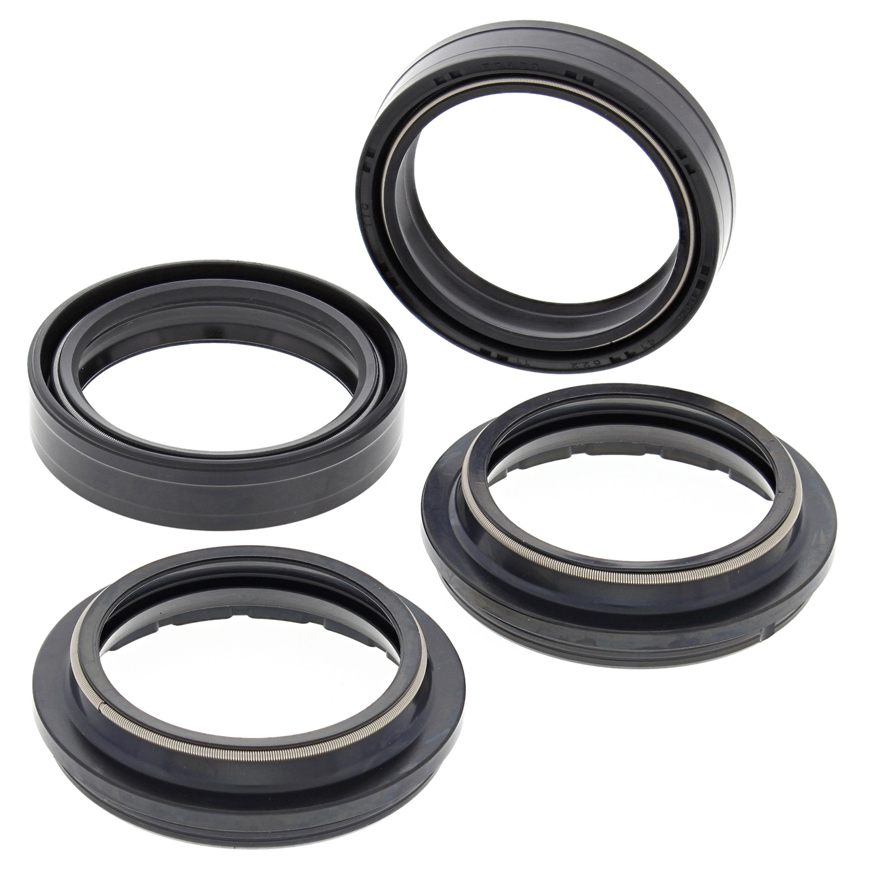 All-Balls Racing Gabelsimmerringe mit Staubkappen 56-161 41x52x11 mm - Motorradteile & Ersatzteile - Federung & Gabel
