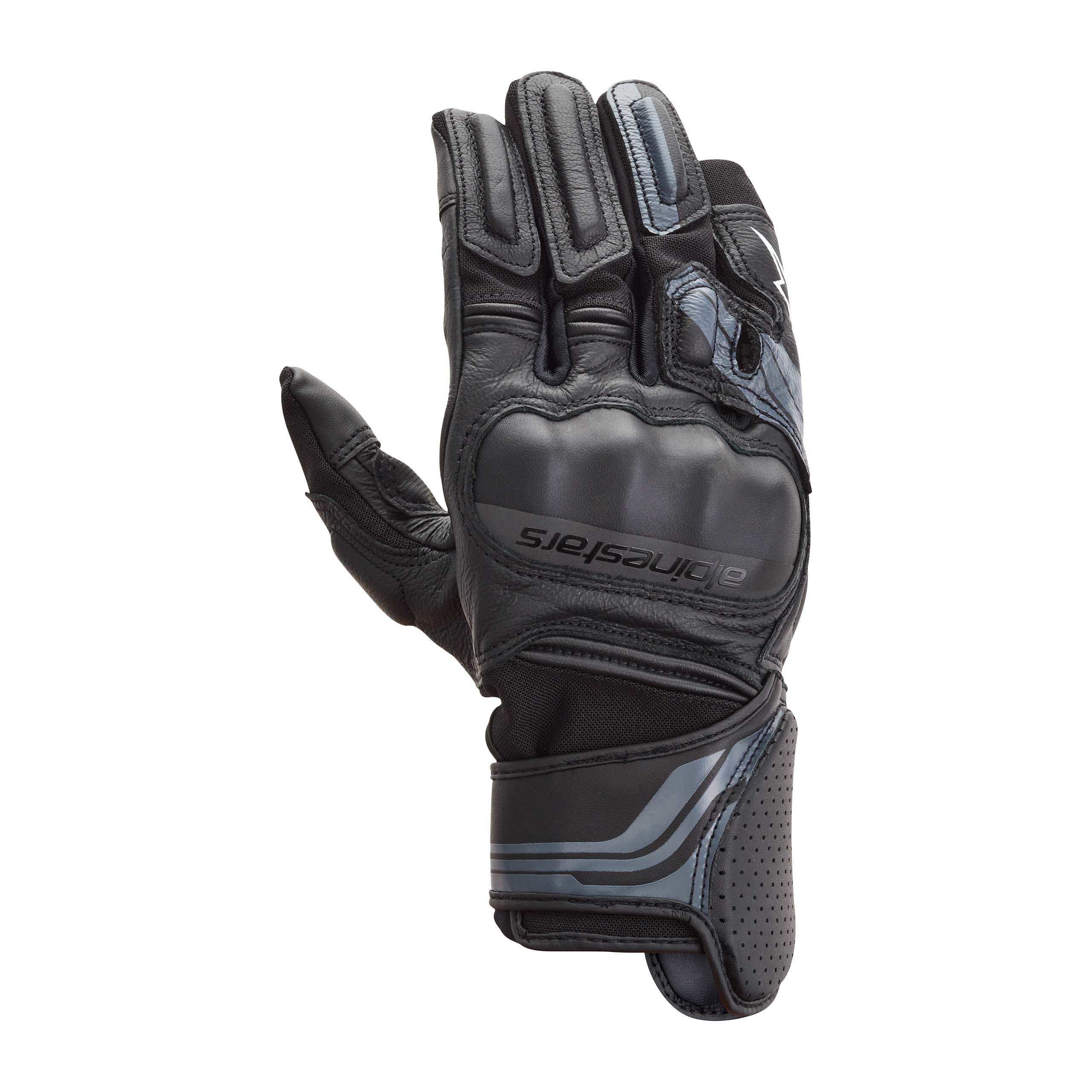 Alpinestars Booster V2 Sporthandschuh kurz schwarz XXL - Motorradbekleidung - Motorradhandschuhe