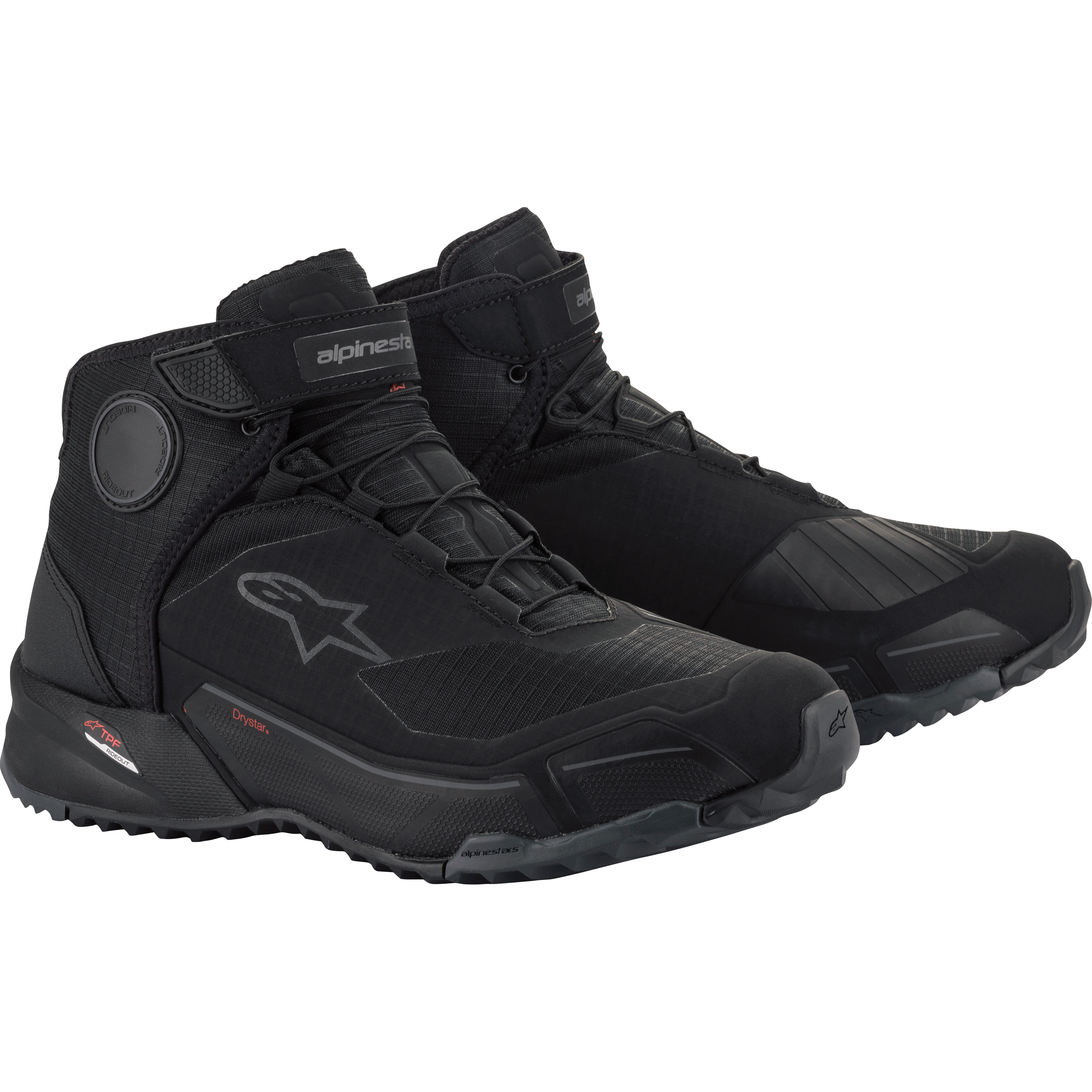 Alpinestars CR-X Drystar Riding Schuh schwarz 6