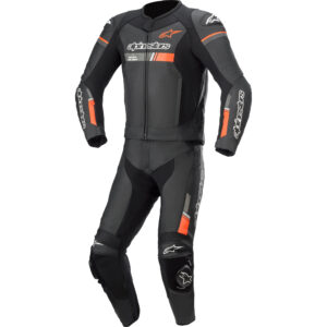 Alpinestars GP Force Chaser Lederkombi 2-tlg. schwarz/rot 50 - Motorradbekleidung - Motorradkombis