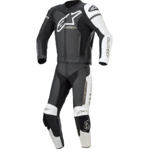 Alpinestars GP Force Phantom Lederkombi 2-tlg. schwarz/weiß/grau 56 - Motorradbekleidung - Motorradkombis