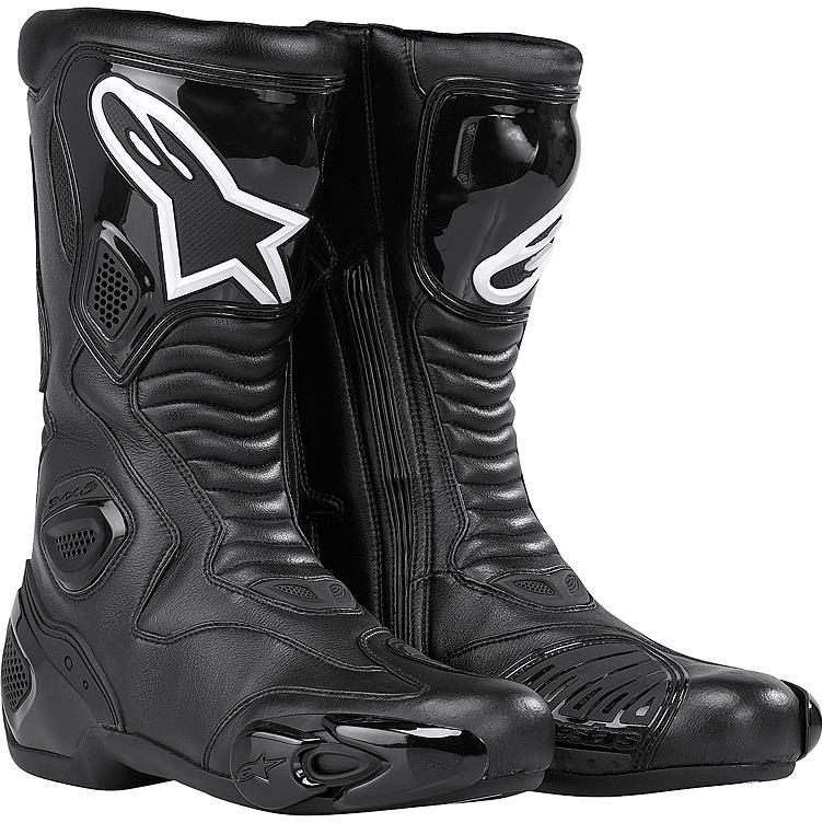Alpinestars S-MX 5 Stiefel POLO Edition schwarz 43 - Motorradbekleidung - Motorradstiefel & Motorradschuhe