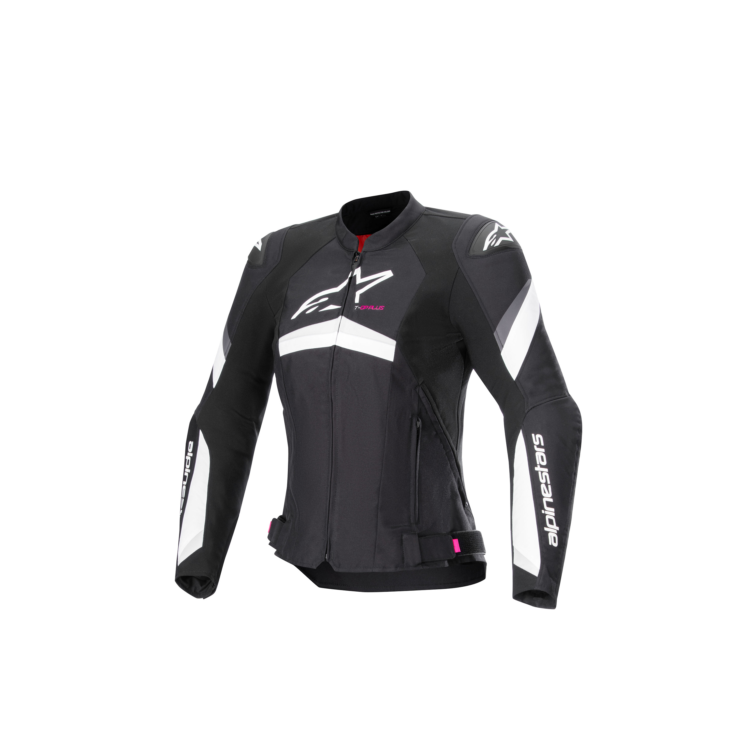 Alpinestars Stella T-GP Plus R V4 Damen Textiljacke schwarz/weiß XL - Motorradbekleidung - Motorradjacken