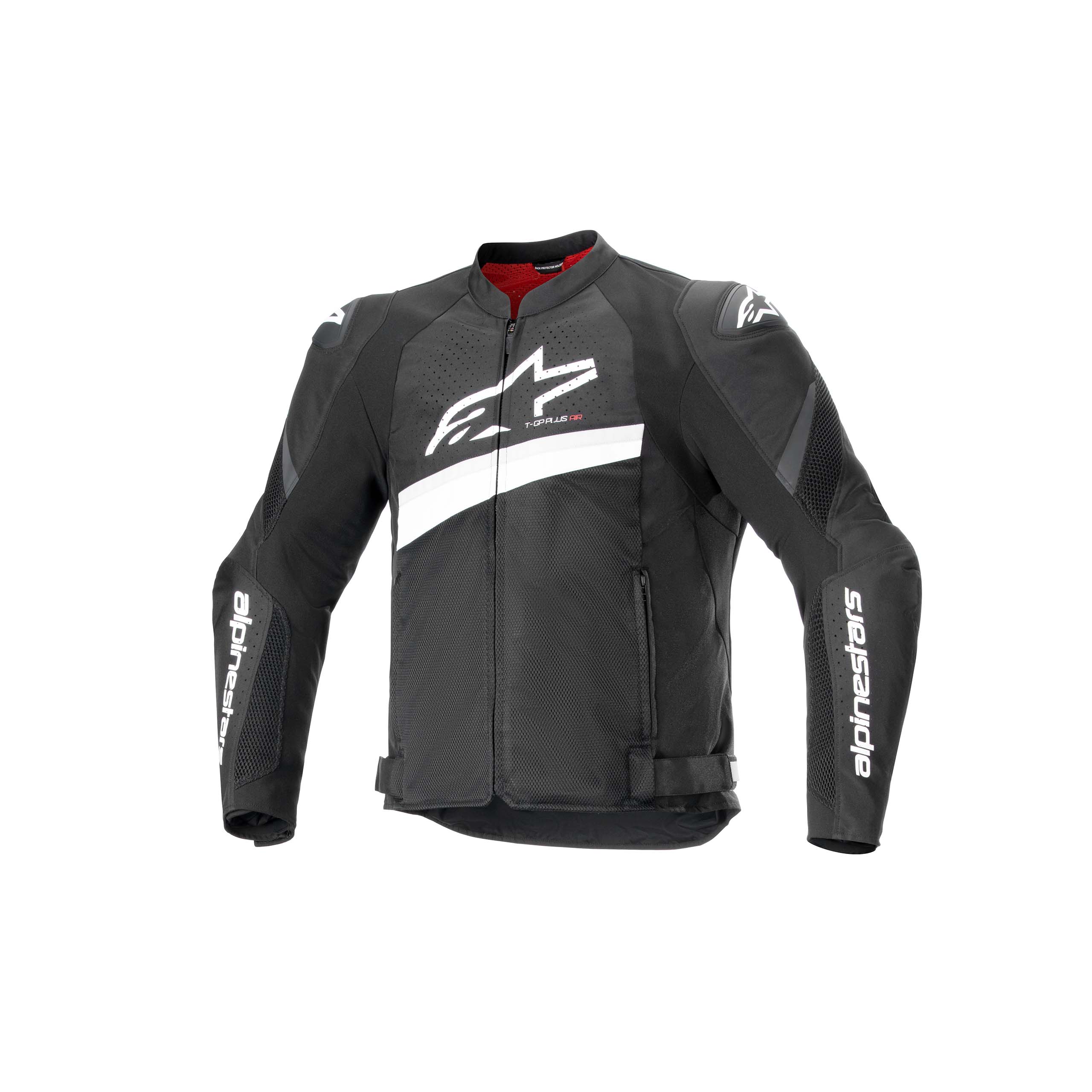 Alpinestars T-GP Plus R V4 Airflow Textiljacke schwarz/weiß 3XL - Motorradbekleidung - Motorradjacken