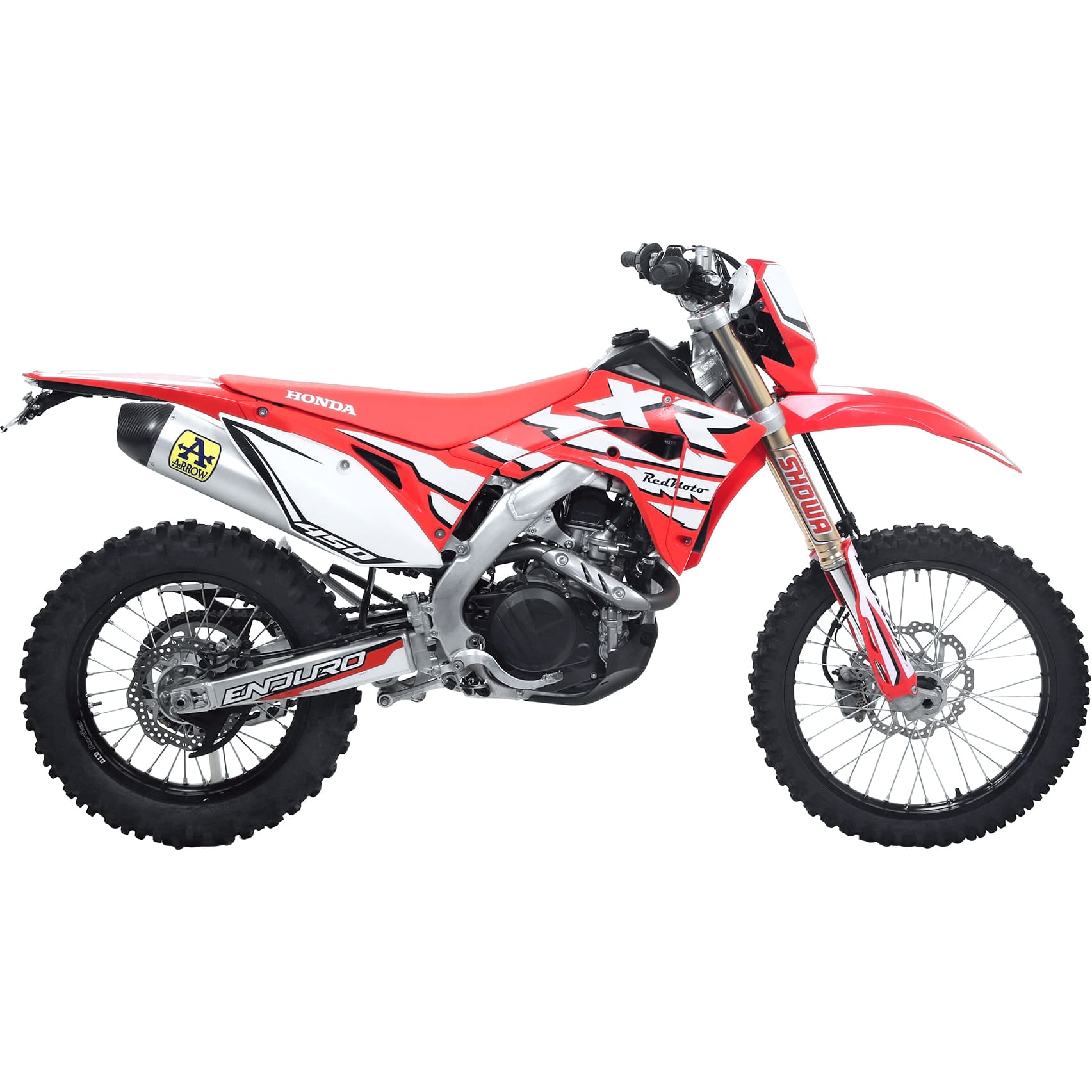 Arrow Exhaust Race-Tech Auspuff 72530AKZ Alu für Honda CRF 450 L 2019-2020 - Motorradteile & Ersatzteile - Auspuff