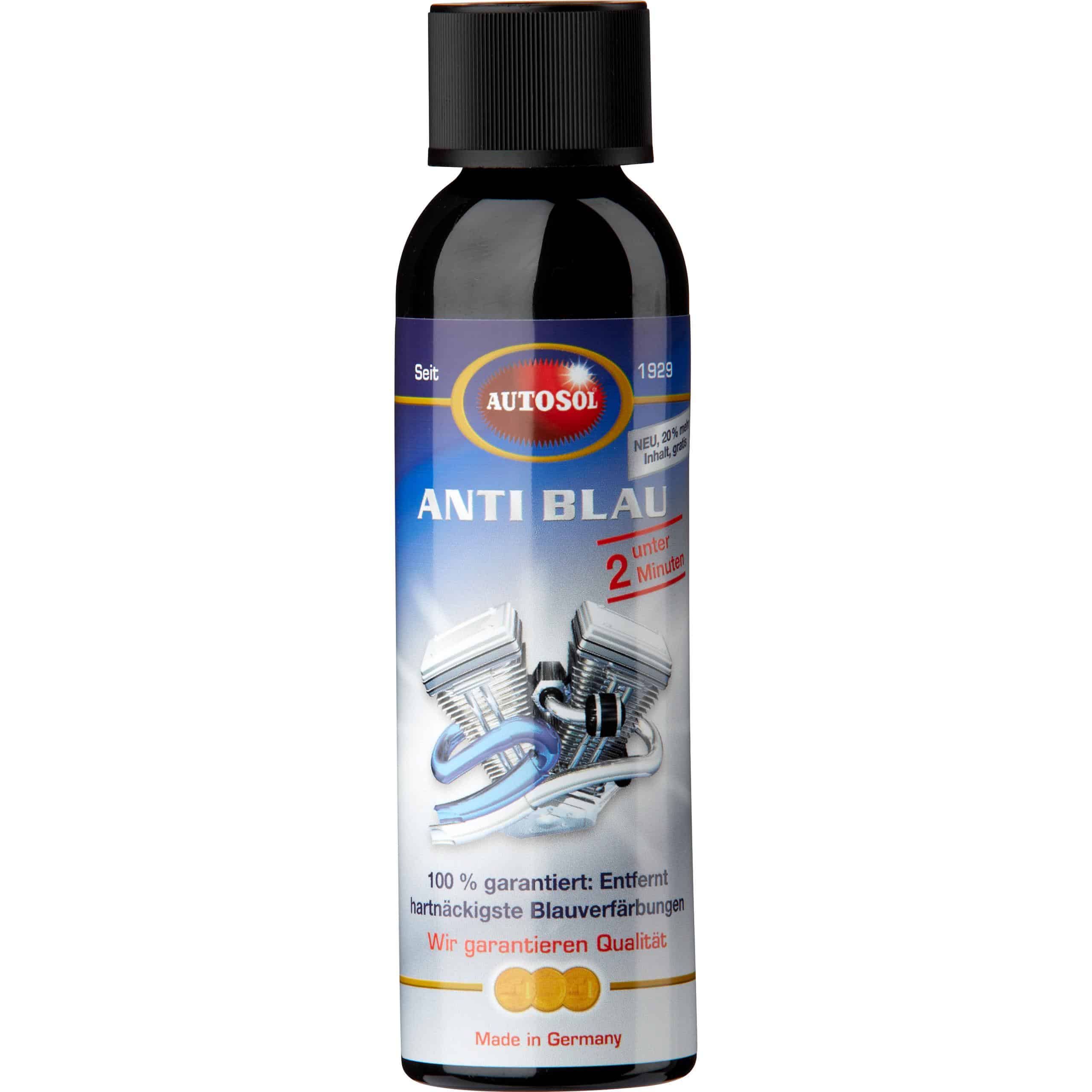 Autosol Anti-Blau Edelstahl-Krümmerreiniger 150 ml - Motorradzubehör - Reinigung & Pflege