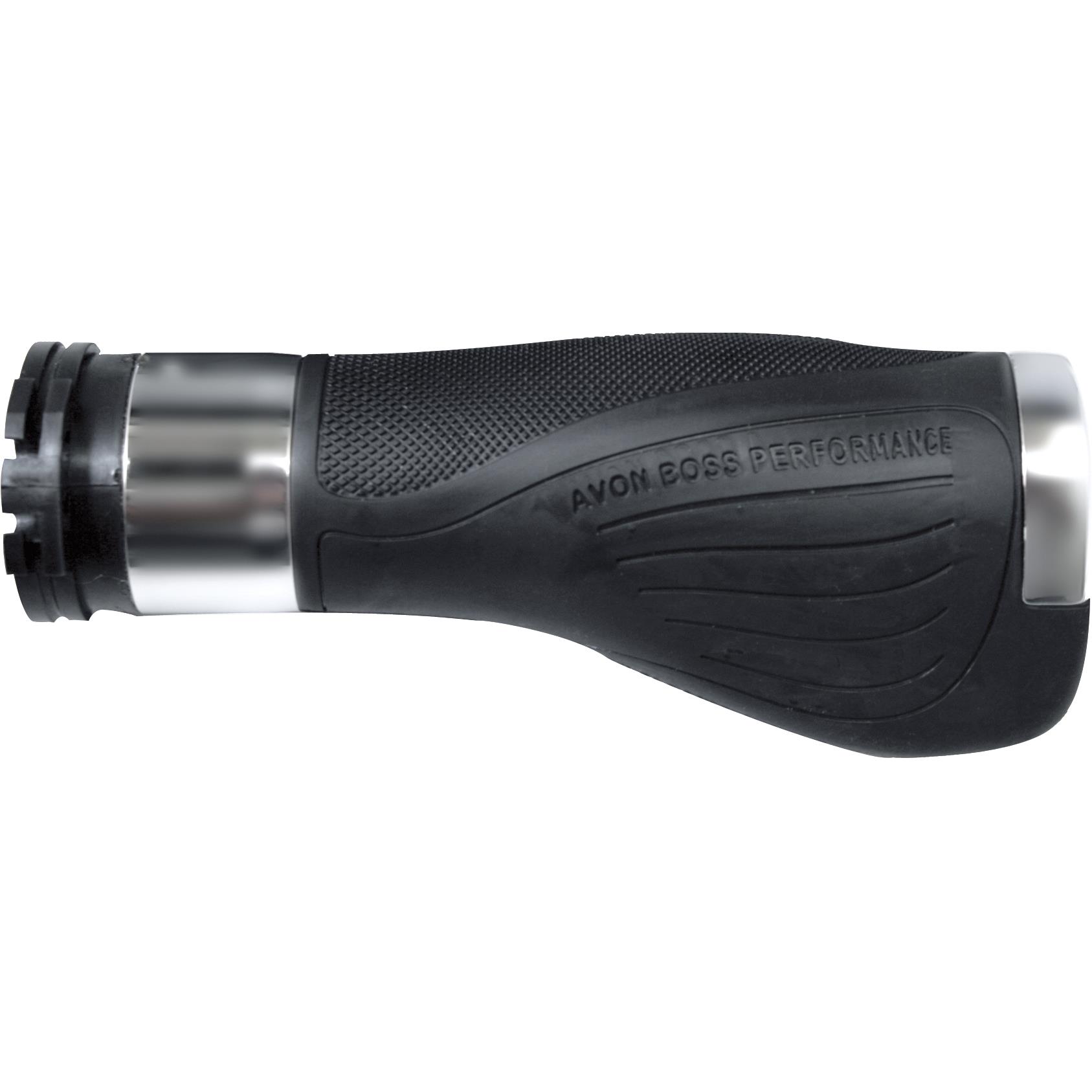 Avon Performance Griffe Lenkergriffe Boss für Harley-Davidson ab 1973 schwarz/chrom - Motorradteile & Ersatzteile - Lenker