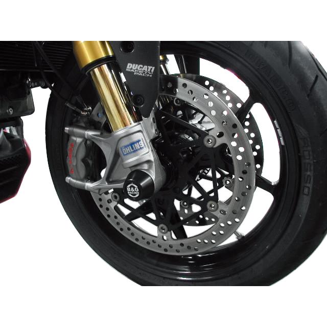 B&G Achspads Gabel+Schwinge für Ducati Monster 1200 /S - Motorradteile & Ersatzteile - Anbauteile