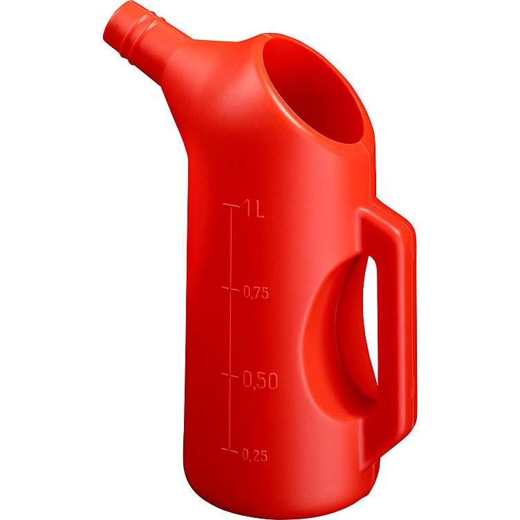 Baas Bikeparts Messkanne MK1 1000 ml orange - Motorradzubehör - Werkstattzubehör