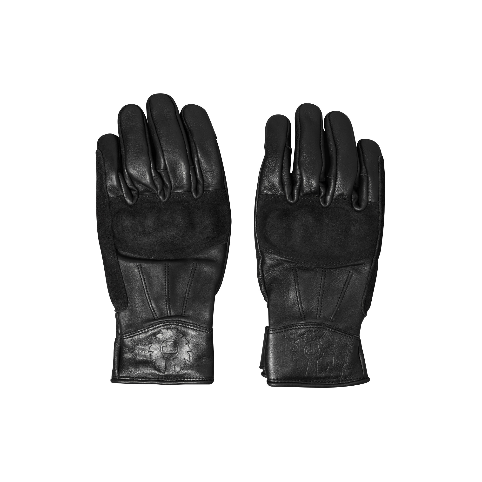 Belstaff Clinch Motorrad Lederhandschuhe schwarz S - Motorradbekleidung - Café Racer Motorradbekleidung
