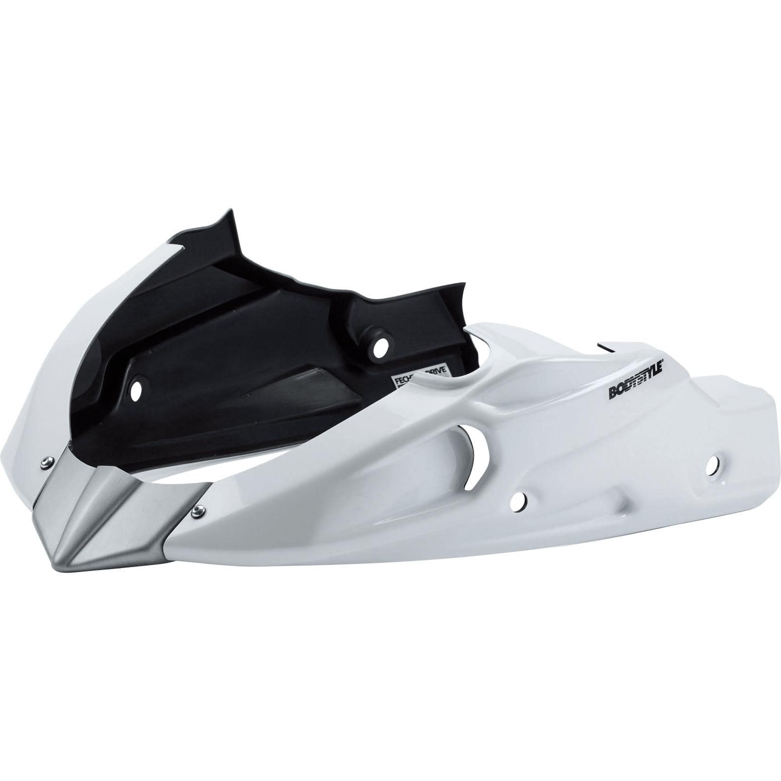 Bodystyle Bugspoiler Sportsline weiß für Suzuki GSR 750 - Motorradteile & Ersatzteile - Verkleidungen & Abdeckungen