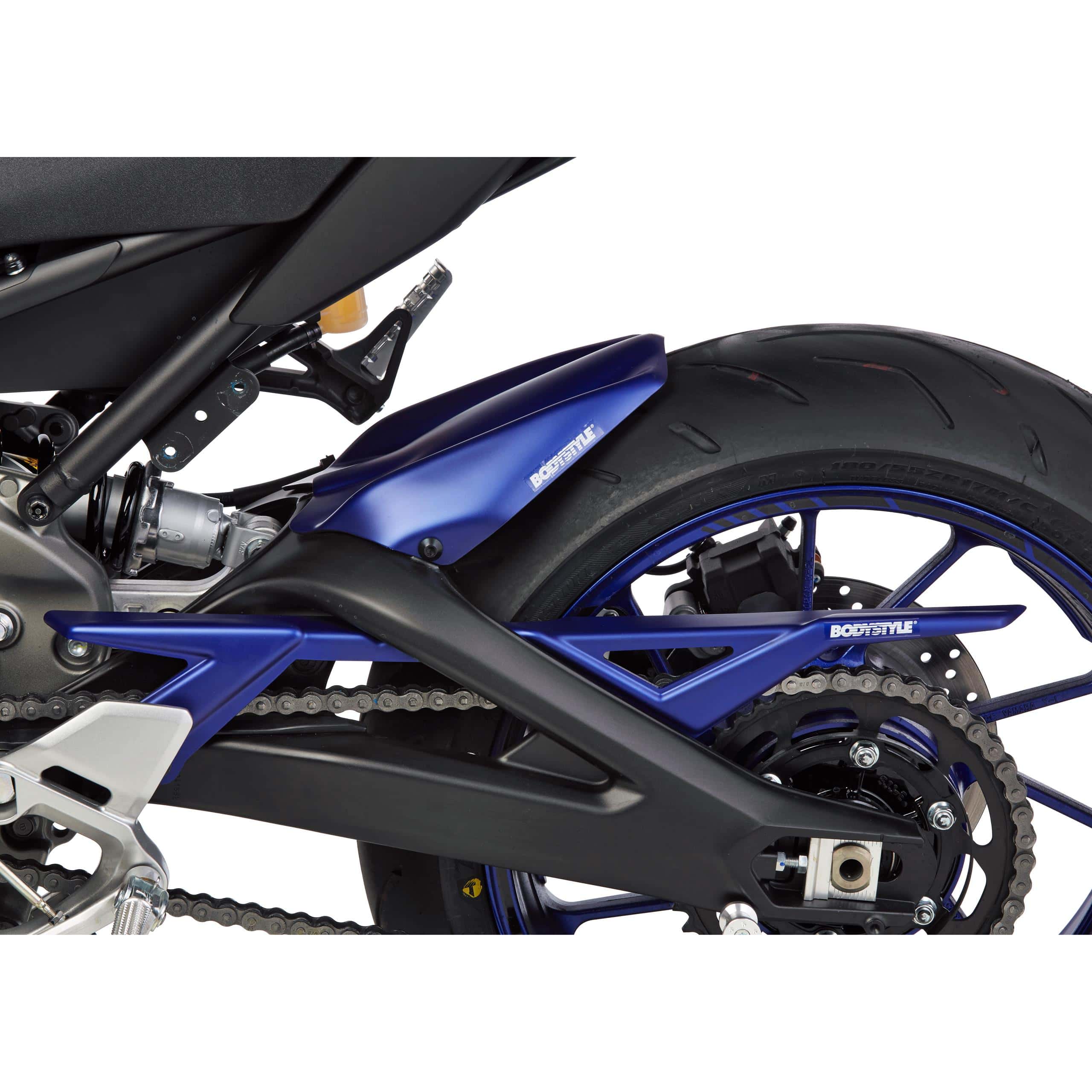 Bodystyle Hinterradabdeckung Sportsline weiß für Suzuki SV 650 2022- - Motorradteile & Ersatzteile - Verkleidungen & Abdeckungen