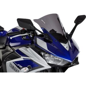 Bodystyle Racing Cockpitscheibe für Yamaha YZF R3 2015-2018 - Motorradteile & Ersatzteile - Anbauteile