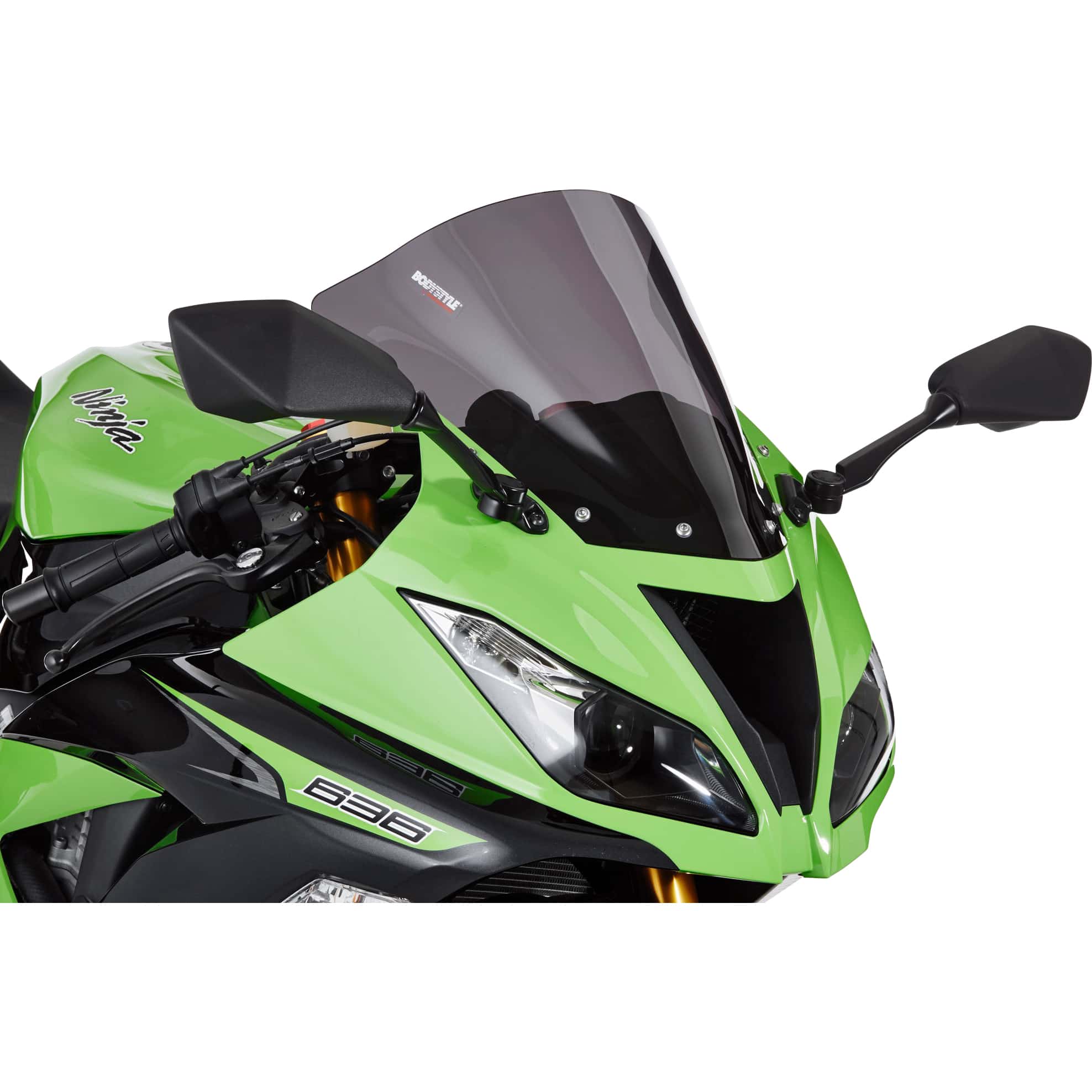Bodystyle Racing Cockpitscheibe für ZX-6 R 2009-2017/ZX-10 R 2008-2010 - Motorradteile & Ersatzteile - Anbauteile