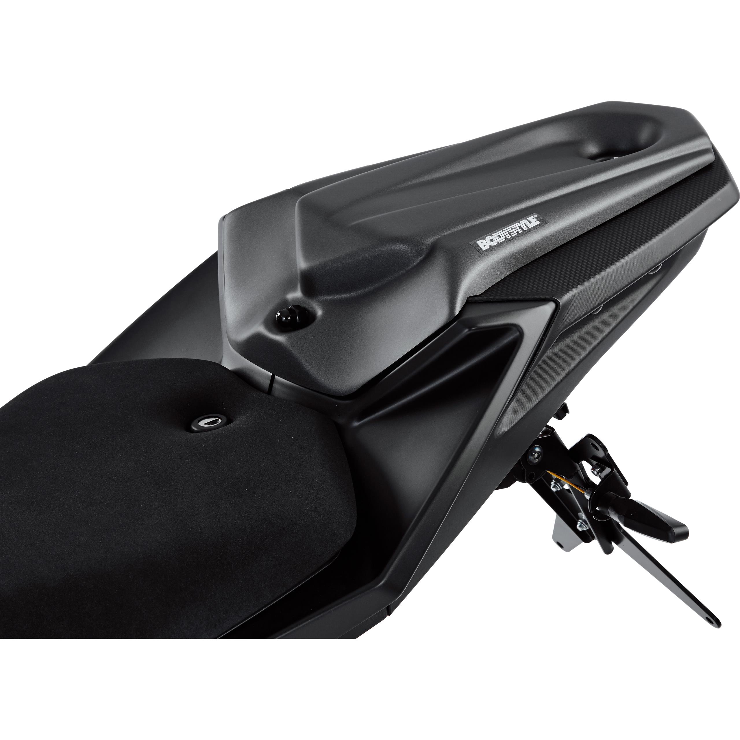 Bodystyle Sitzkeil anstelle Soziussitz für Yamaha MT-125 grau/gelb - Motorradteile & Ersatzteile - Anbauteile