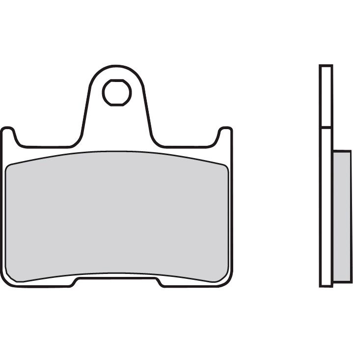 Brembo Bremsbeläge organisch 07KA21.07 59