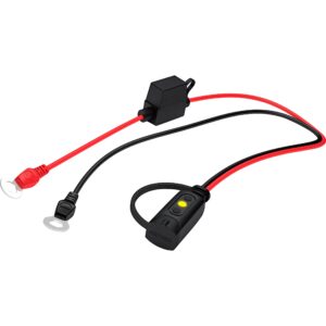 CTEK Comfort Connect Steckdose mit Ladestandanzeige an Batterie - Motorradteile & Ersatzteile - Batterien