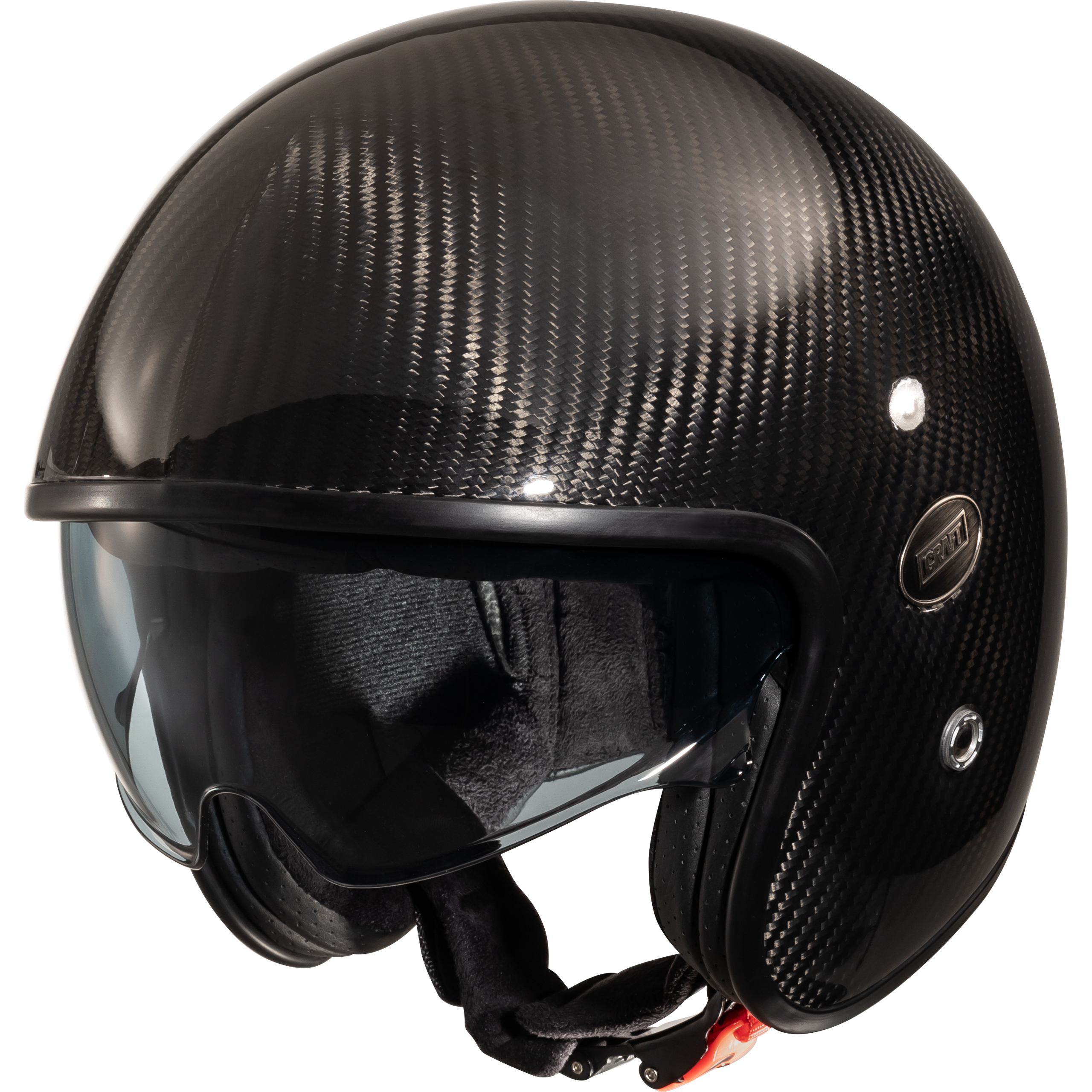 Craft Carbon Jethelm Classic SV schwarz XL - Helme & Brillen - Café Racer Helme & Brillen