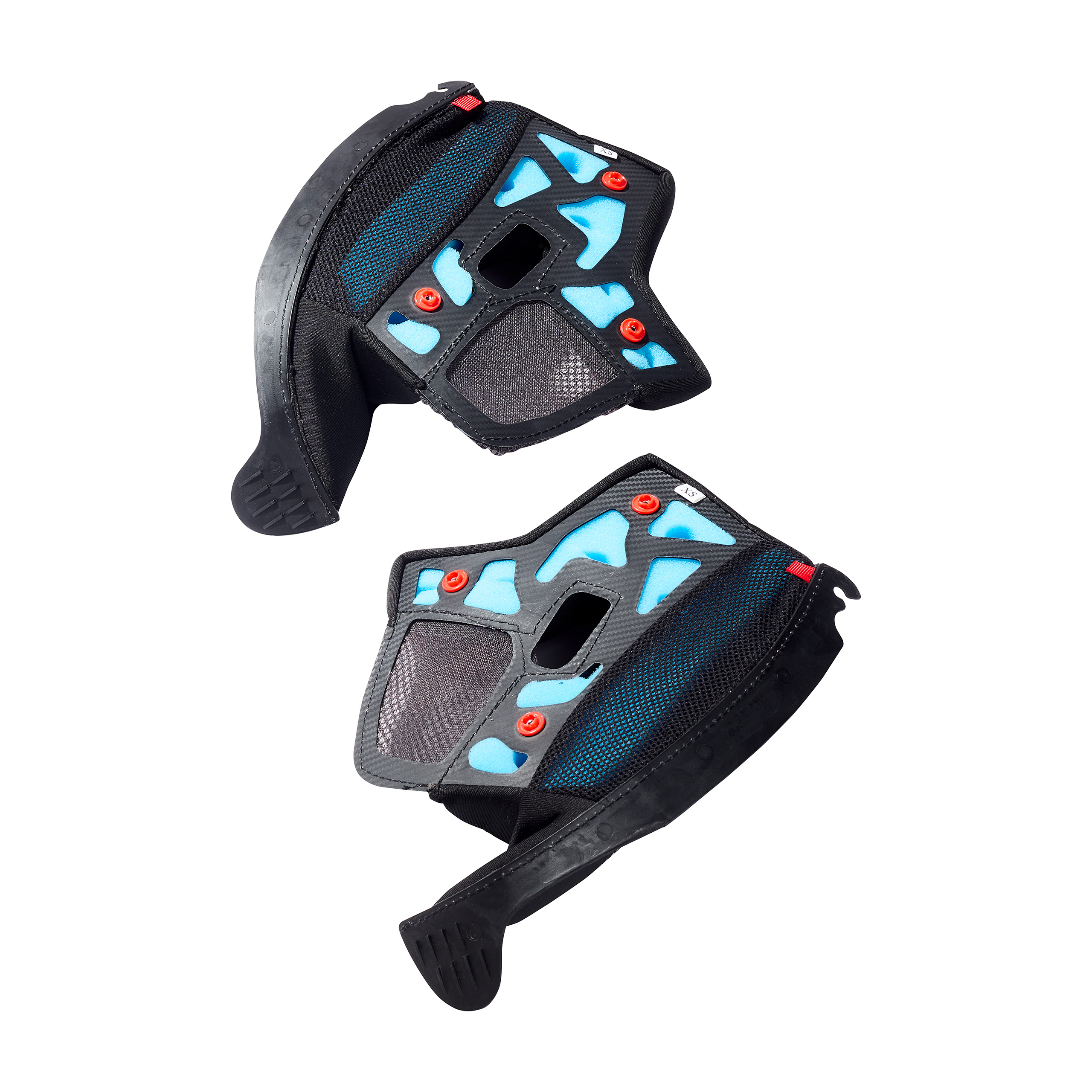 Craft Wangenpolster Endurohelm schwarz S (35 mm) - Helme & Brillen - Motorradhelme Zubehör