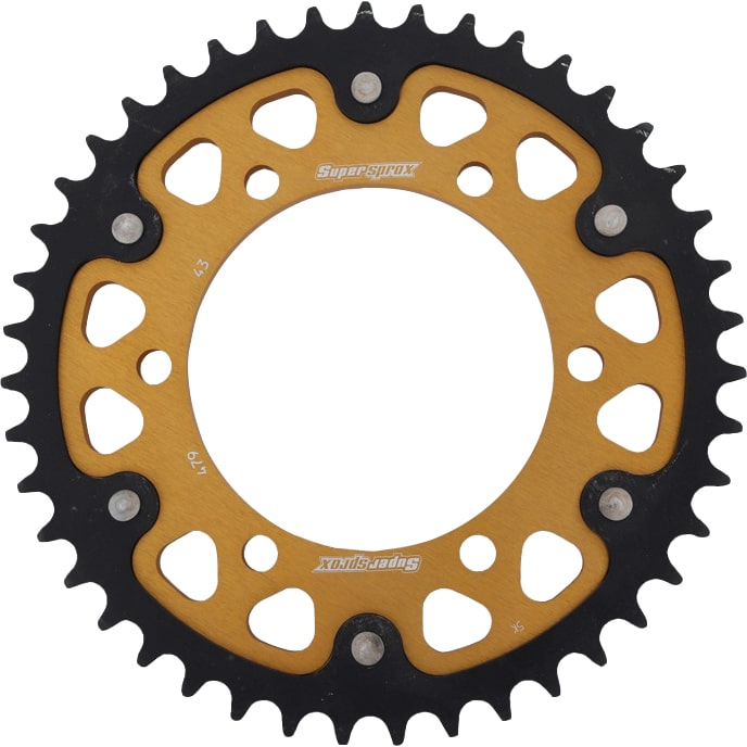 D.I.D. Supersprox Kettenkit Stealth 530VX3(G&B) Niet X 16/43/114 gold für Yama - Motorradteile & Ersatzteile - Kraftübertragung