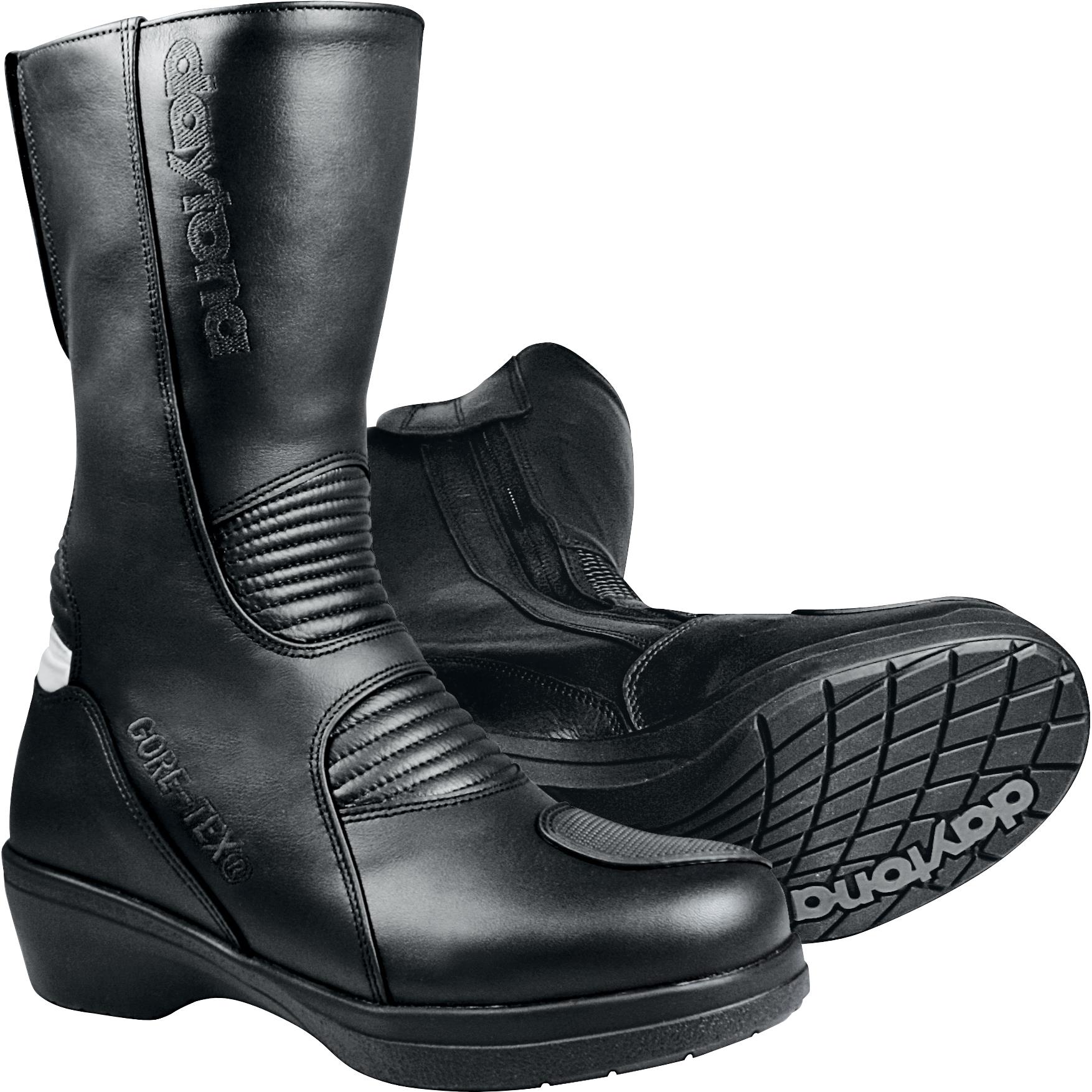 Daytona Boots Pilot GTX Damenstiefel schwarz 38 - Motorradbekleidung - Motorradstiefel & Motorradschuhe
