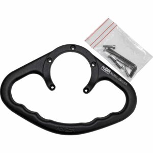 DuoDrive Beifahrerhaltegriff 5 Schrauben DR 01 B mattschwarz - Motorradteile & Ersatzteile - Lenker