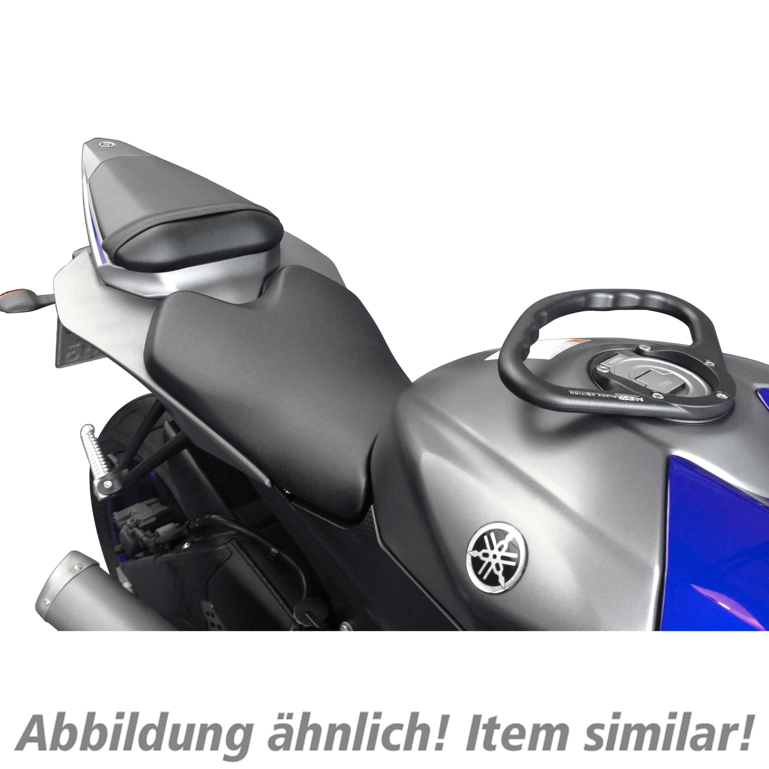 DuoDrive Beifahrerhaltegriff 5 Schrauben HRF 02 B mattschwarz - Motorradteile & Ersatzteile - Lenker