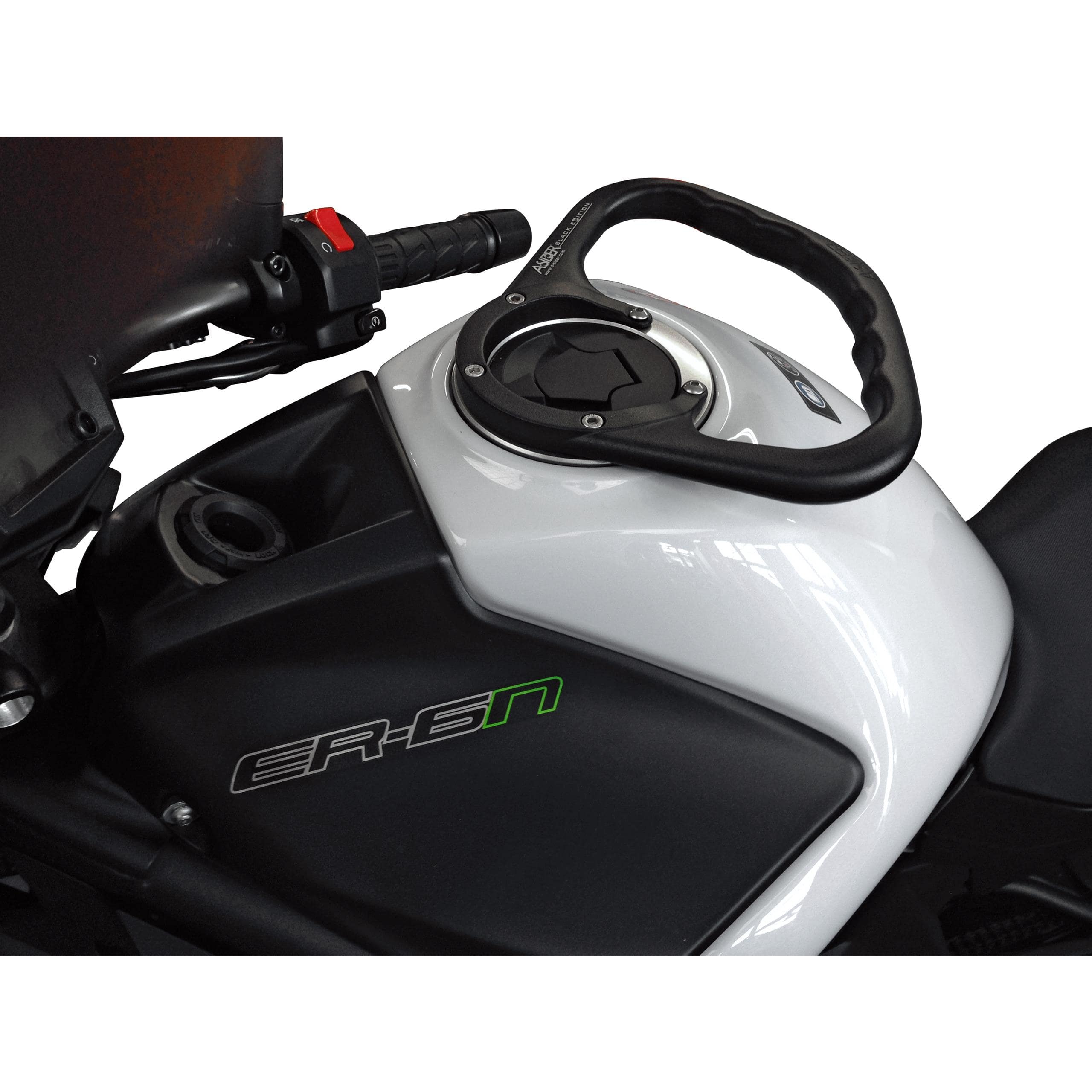 DuoDrive Beifahrerhaltegriff 5 Schrauben KR 01 B mattschwarz - Motorradteile & Ersatzteile - Lenker