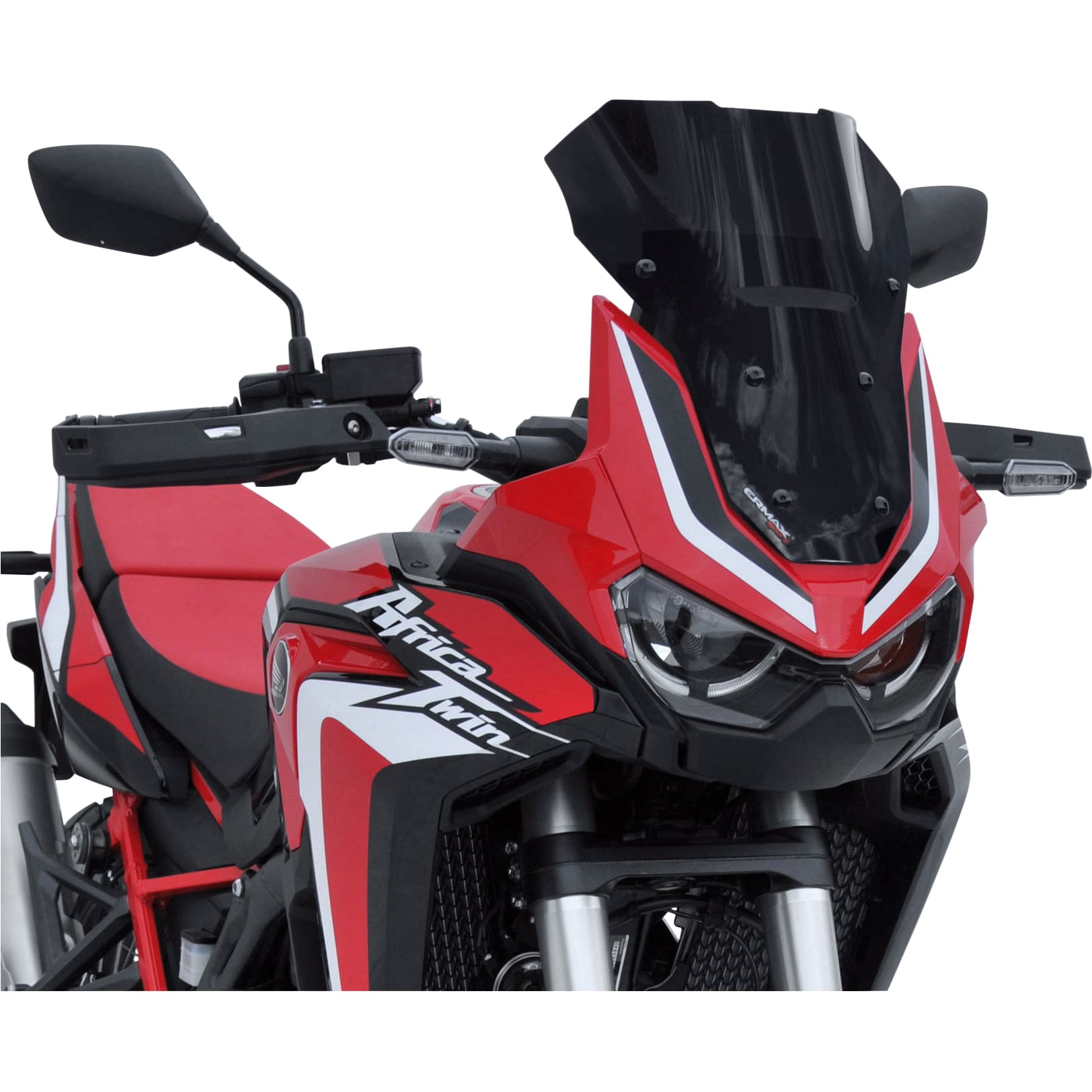 Ermax Scheibe Sport schwarz für Honda CRF 1100 Africa Twin - Motorradteile & Ersatzteile - Anbauteile