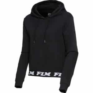 FLM Beccy Damen Hoodie schwarz M - Motorradbekleidung - Freizeitbekleidung