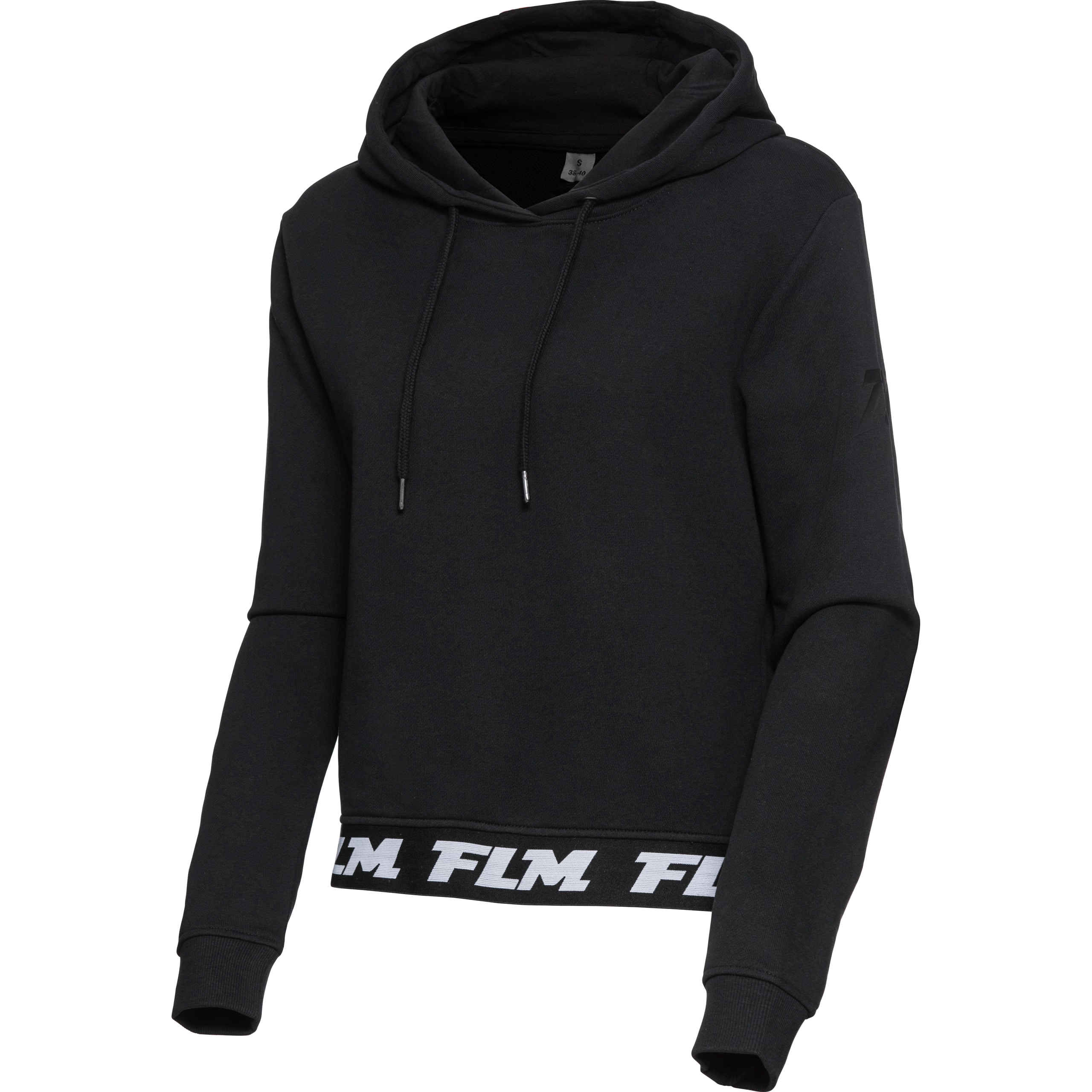 FLM Beccy Damen Hoodie schwarz XL - Motorradbekleidung - Freizeitbekleidung