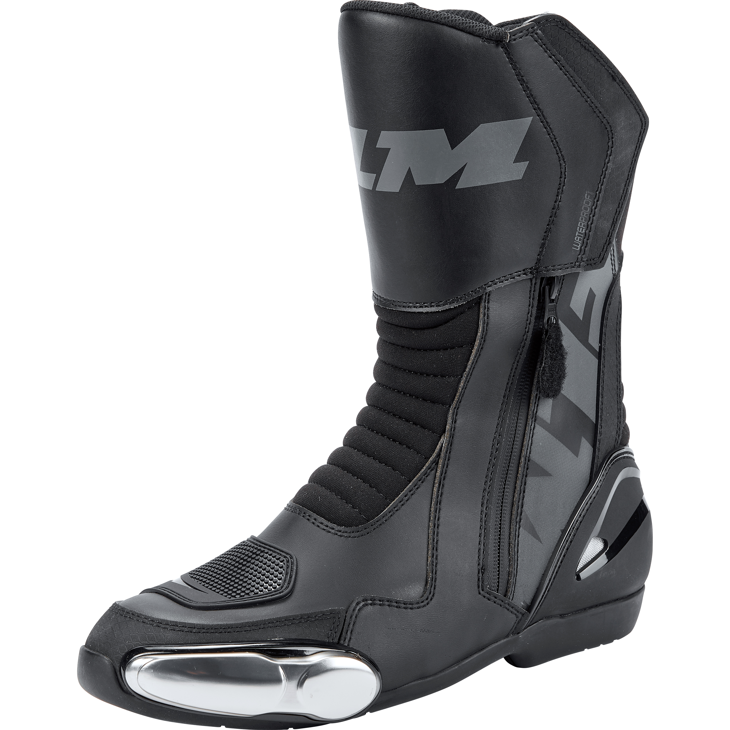 FLM Curbs WP Motorradstiefel lang schwarz 40 - Motorradbekleidung - Motorradstiefel & Motorradschuhe